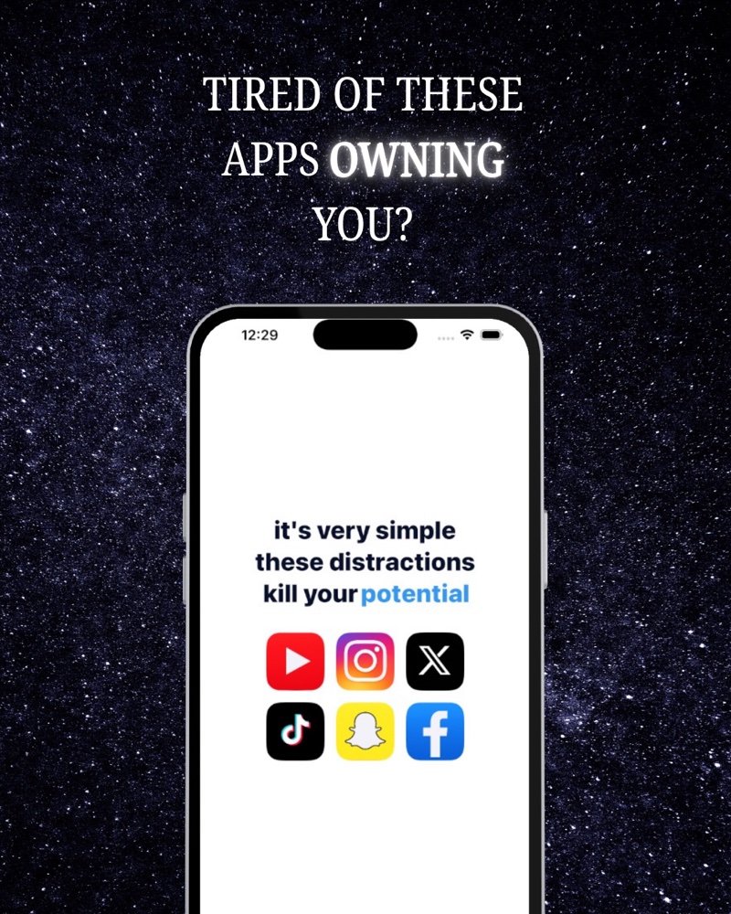 Tired of these apps owning you? — distractions kill your potential